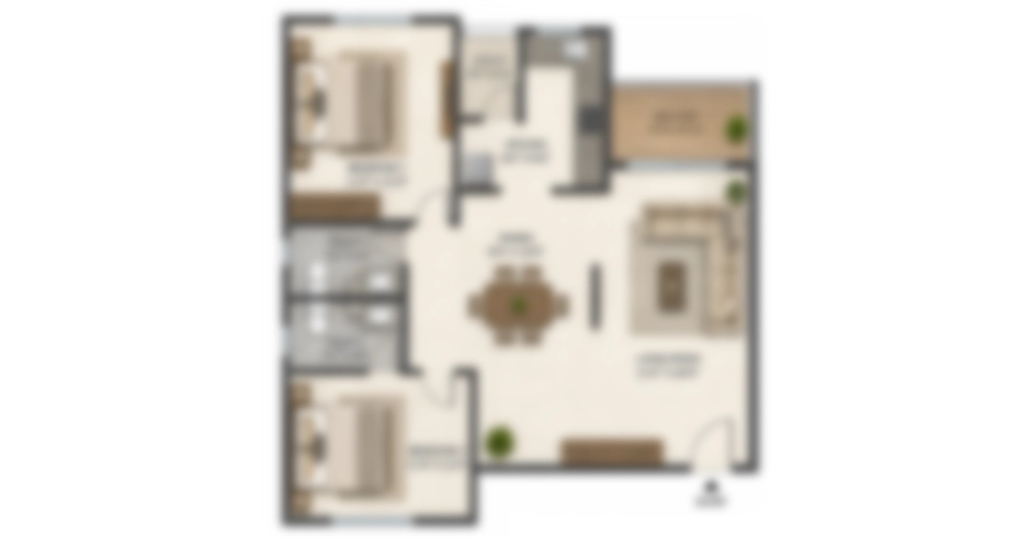 Sheth LBS Marg 2 BHK Price